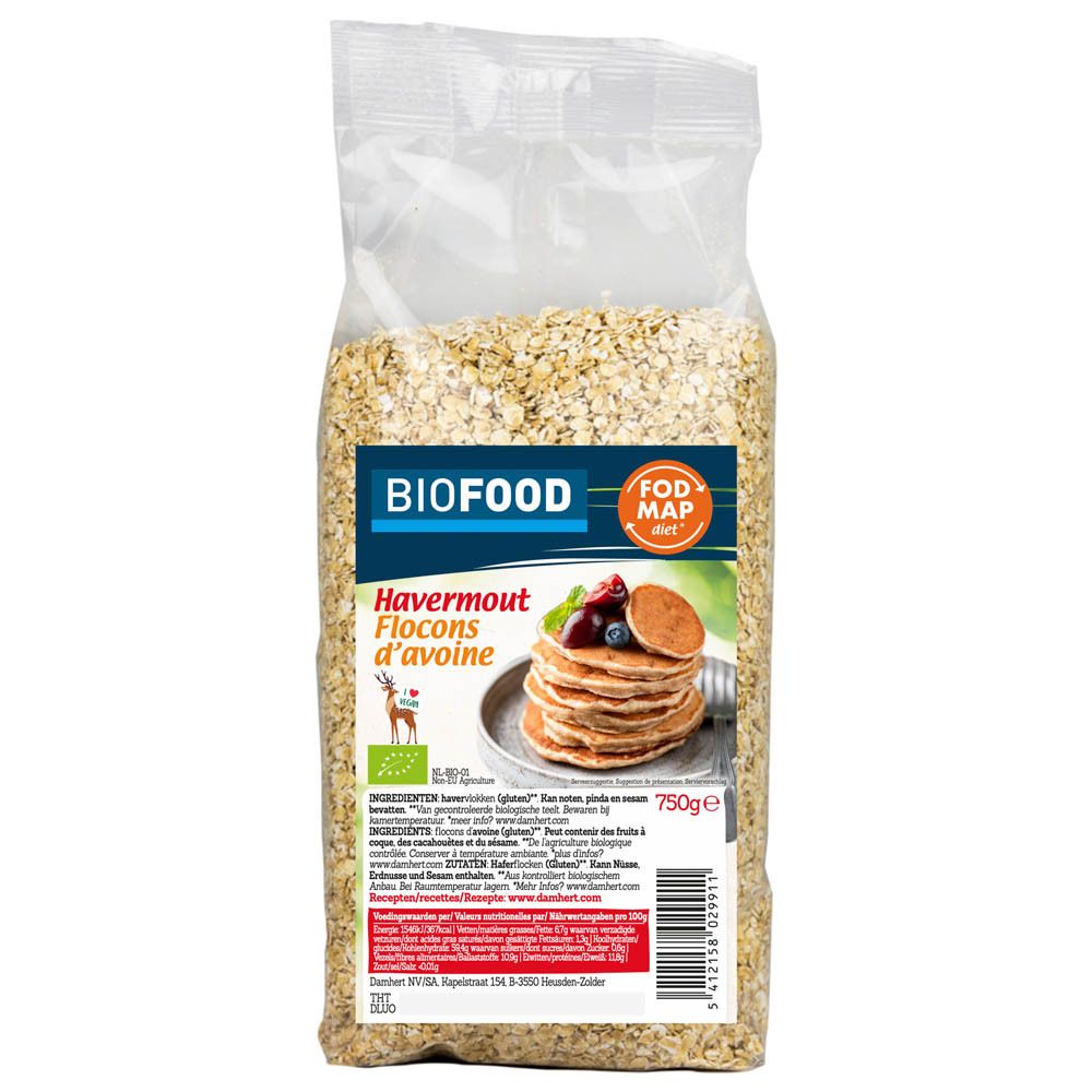 BIOFOOD Flocons d'avoine