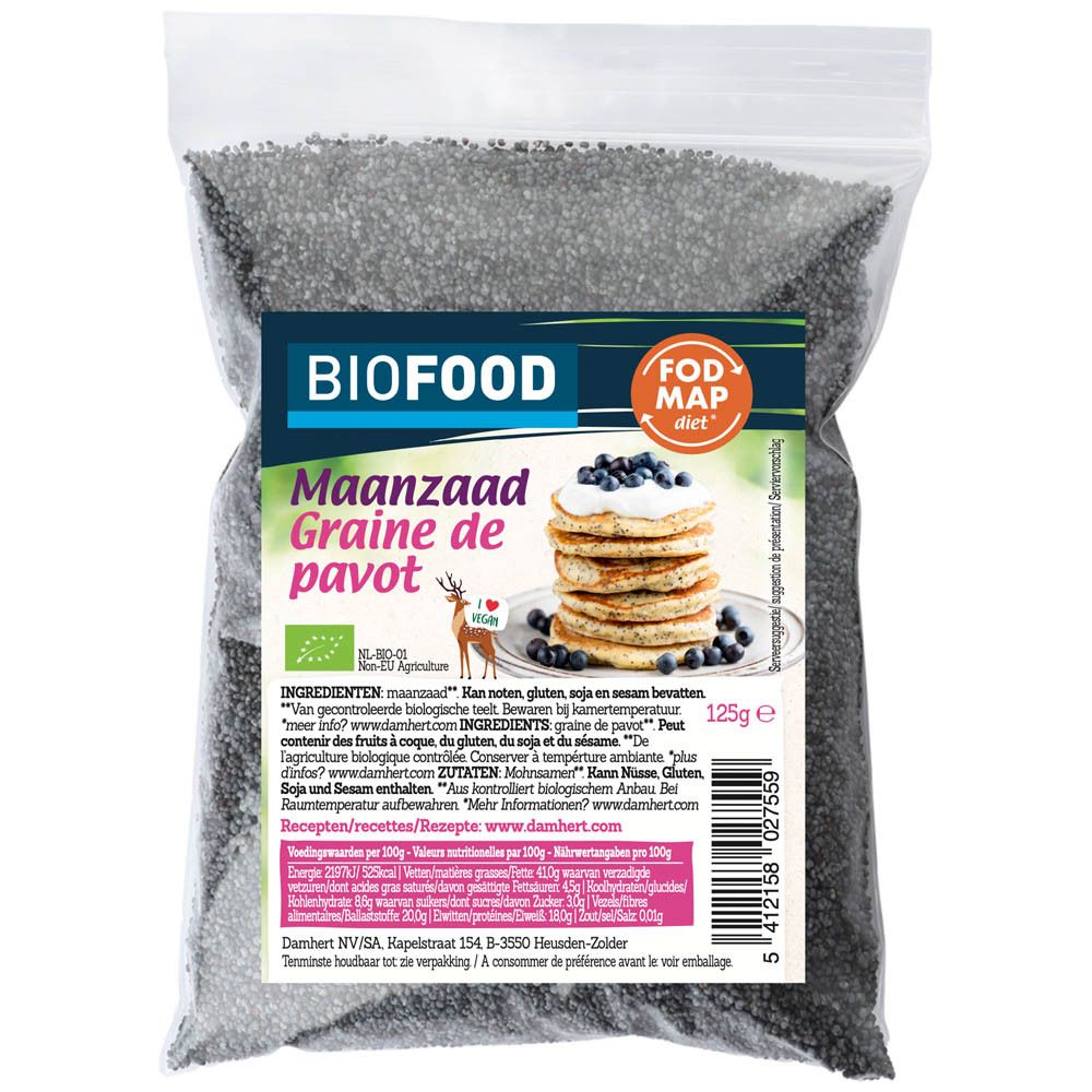 BIOFOOD Mohn Bio