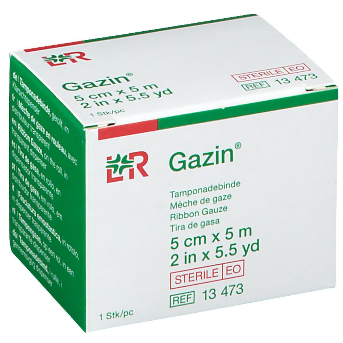 Gazin® Tamponadebinden steril 5 cm x 5 m