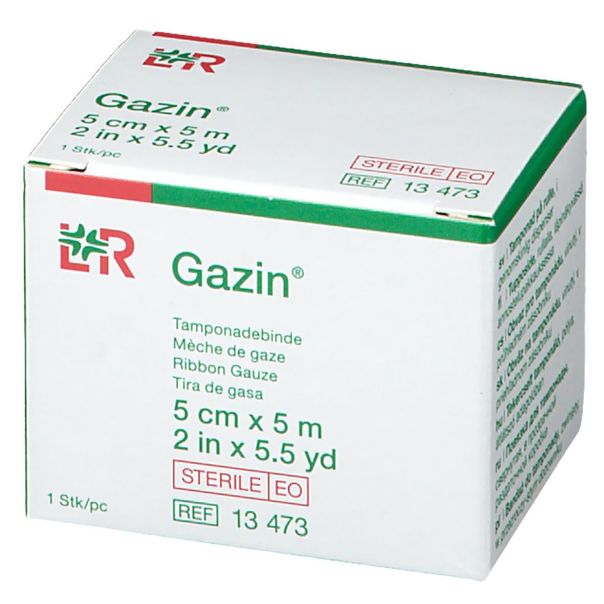 Gazin® Tamponadebinden steril 5 cm x 5 m