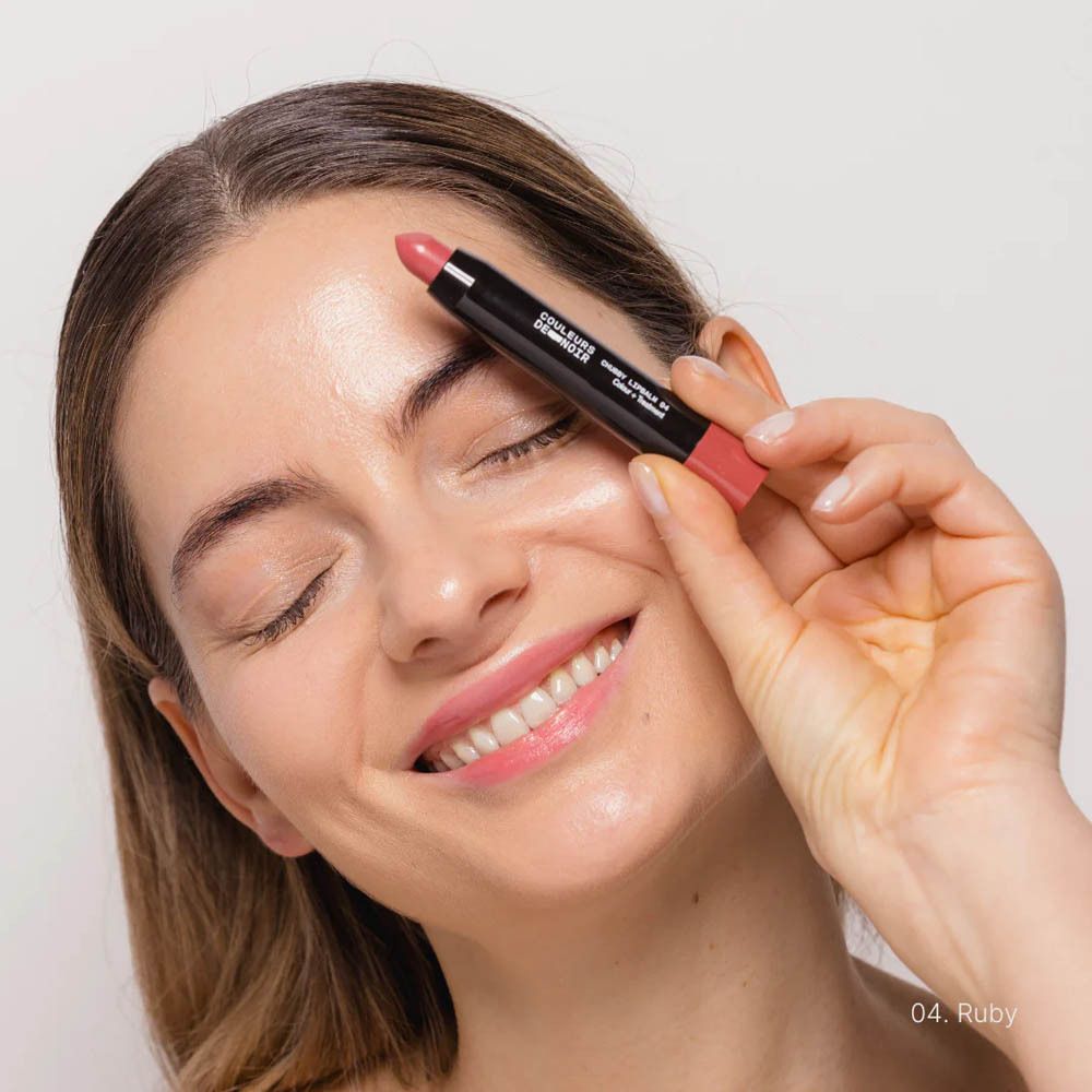Les Couleurs de Noir Chubby LipBalm 04 Ruby