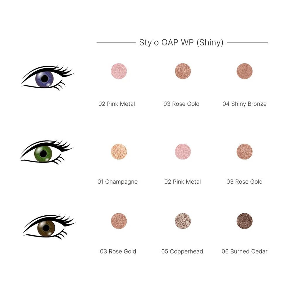 Les Couleurs de Noir Stylo OAP WP 04 Shiny Bronze