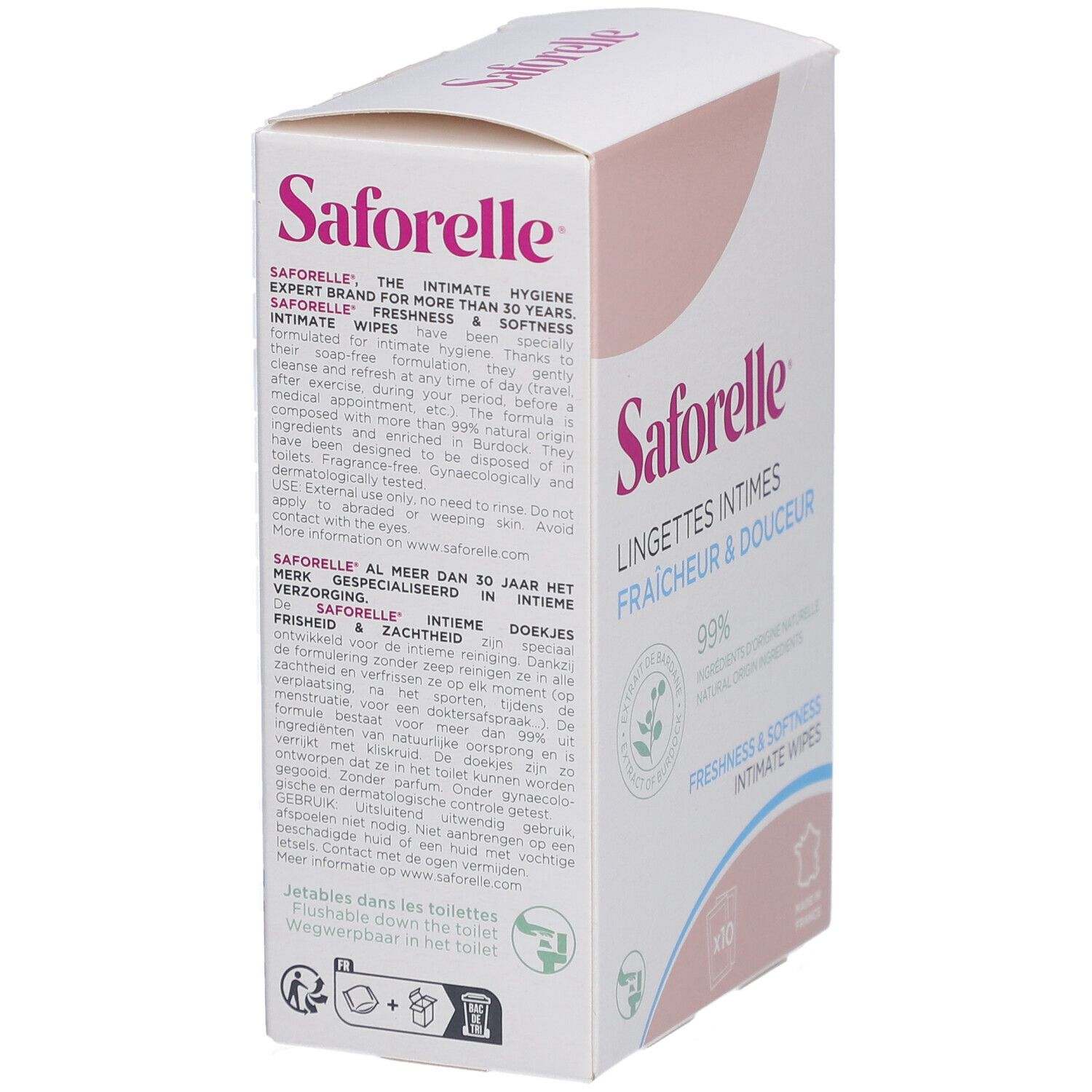 Saforelle® Intimpflegetücher Frische & Weichheit