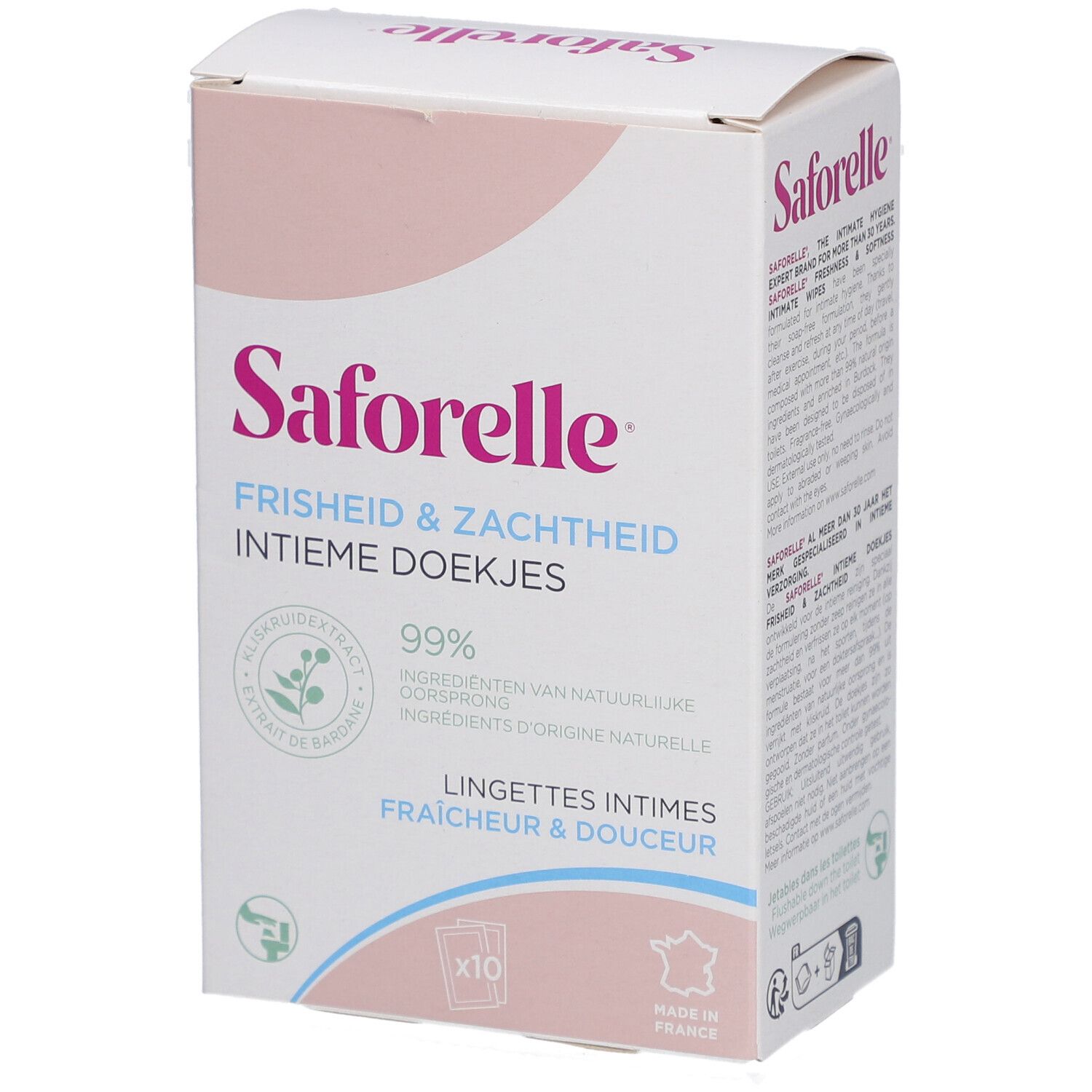 Saforelle® Intimpflegetücher Frische & Weichheit