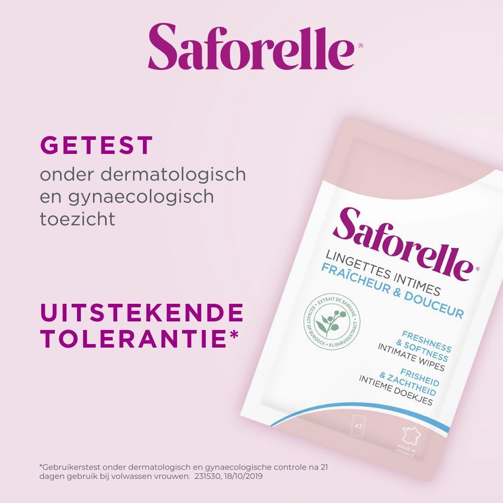 Saforelle® Intimpflegetücher Frische & Weichheit