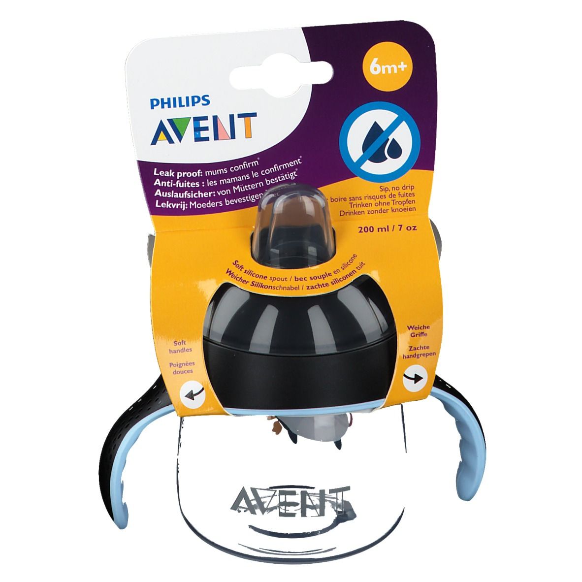 Avent Pinguin Anti-Spill-Cup 200 ml +6 Monate