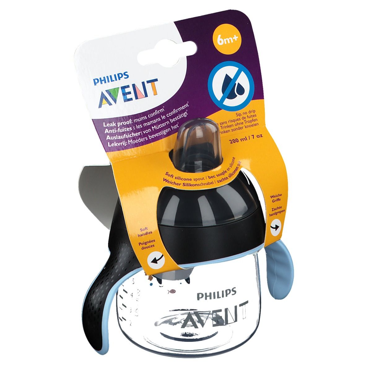 Avent Pinguin Anti-Spill-Cup 200 ml +6 Monate