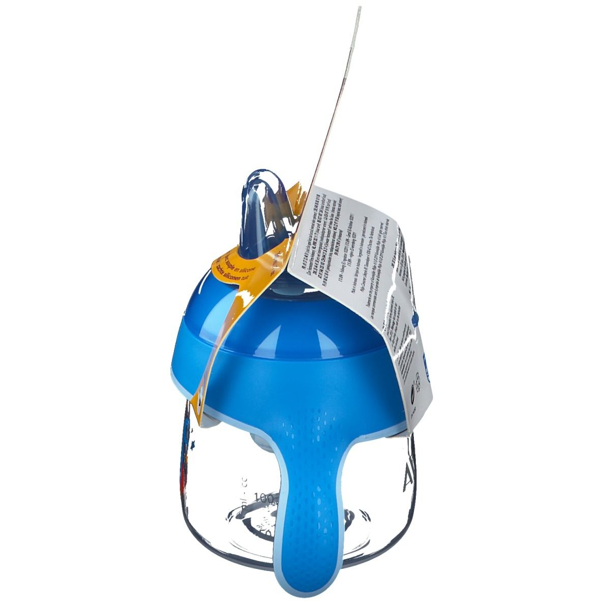 Avent Tasse à bec Anti-Fuite Pinguin Bleu 260 ml +12 mois
