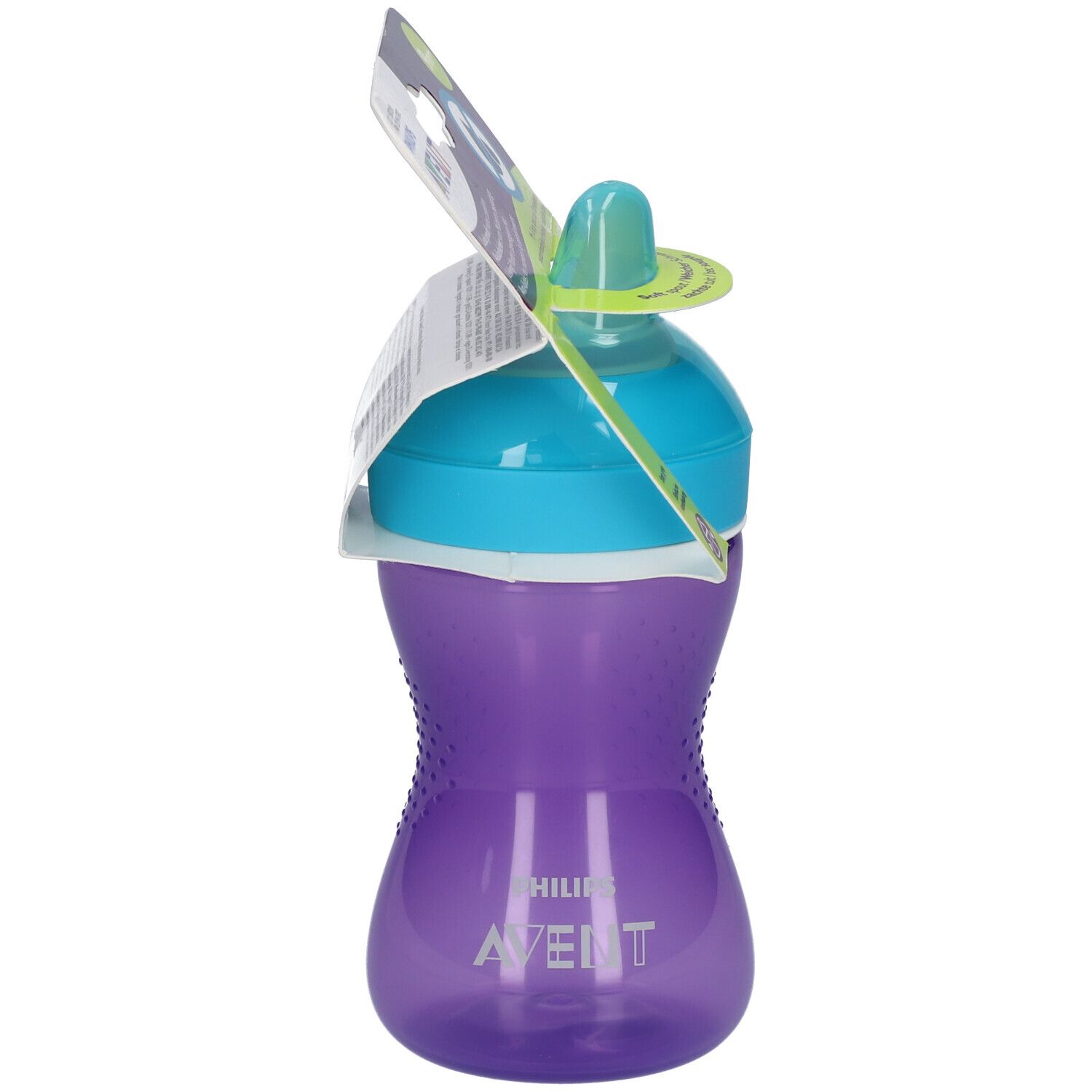 Avent Soft Becher Violett 300 ml +9 Monate