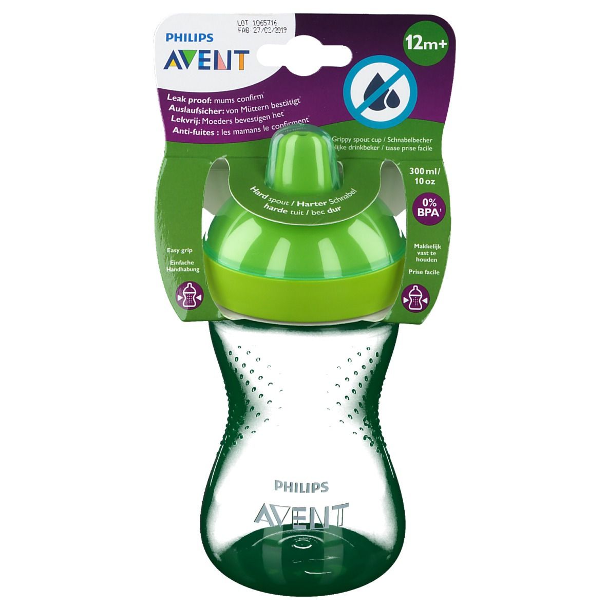 Avent Hard Boiled Cup Green 300 ml +12 Monate