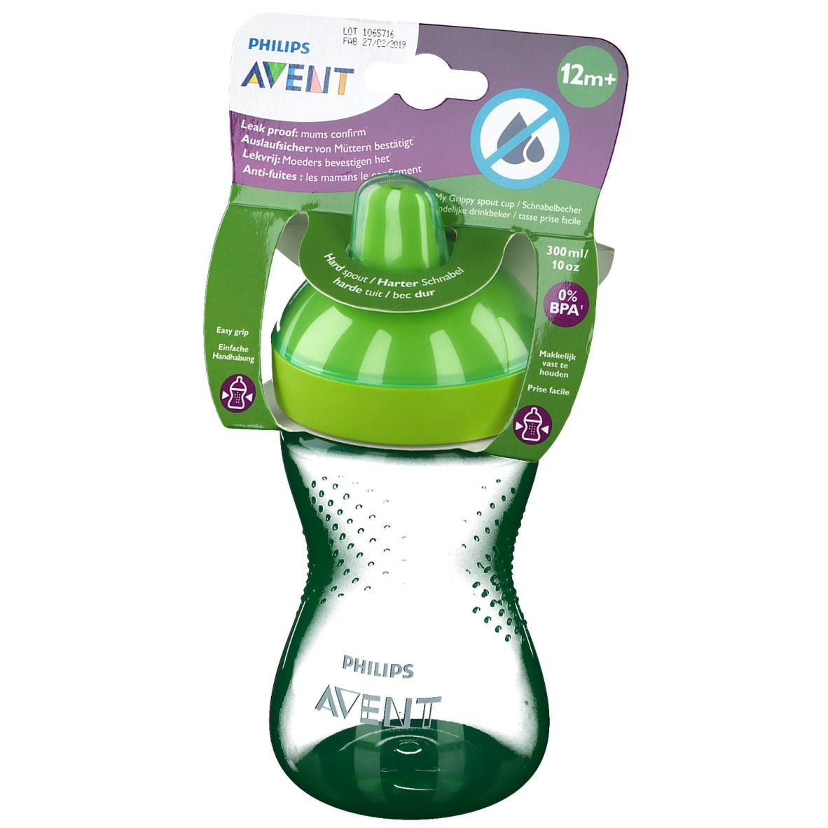 Avent Hard Boiled Cup Green 300 ml +12 Monate