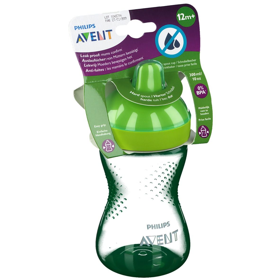 Avent Hard Boiled Cup Green 300 ml +12 Monate