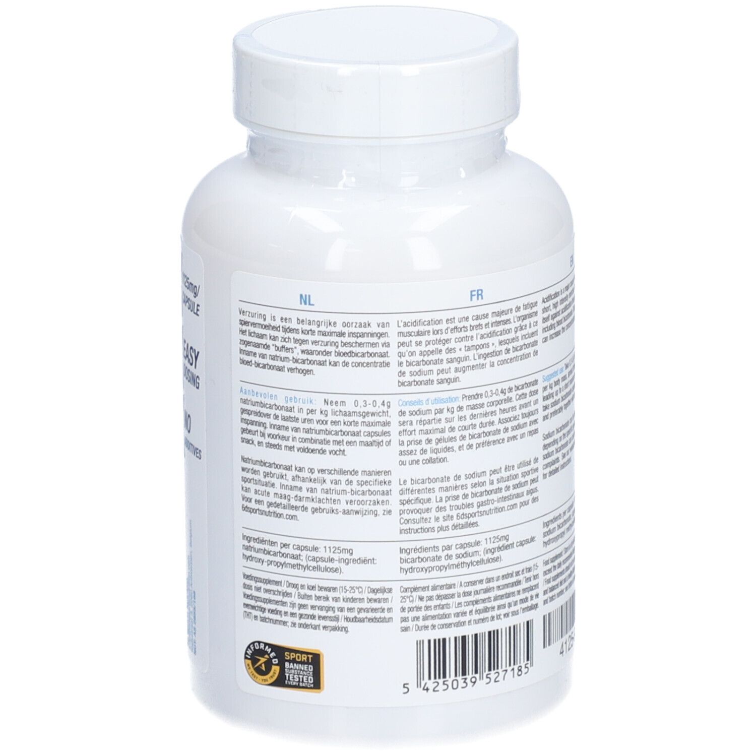 6d Sports Nutrition Natriumcarbonat