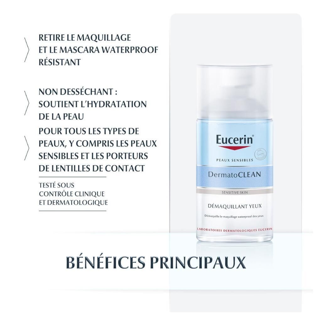 Eucerin® DermatoCLEAN Augen Make-Up-Entferner