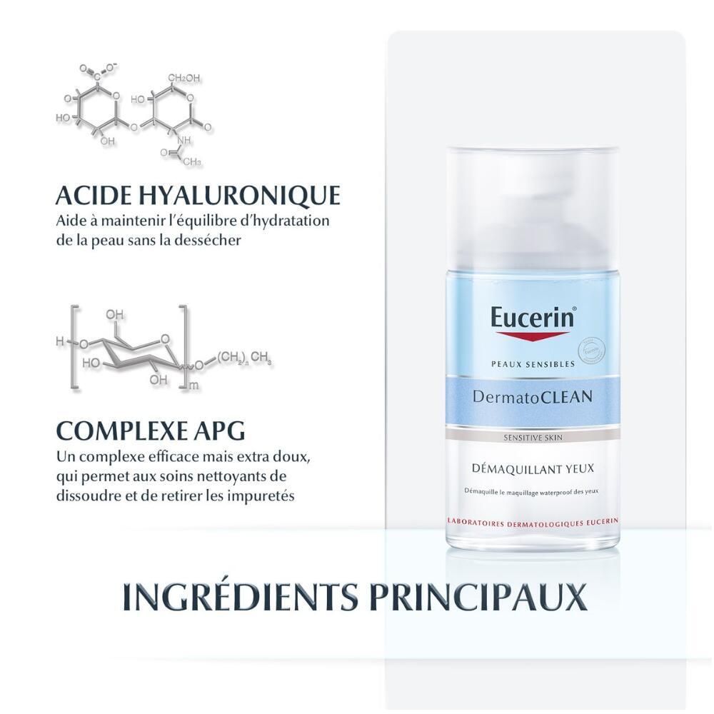 Eucerin® DermatoCLEAN Augen Make-Up-Entferner