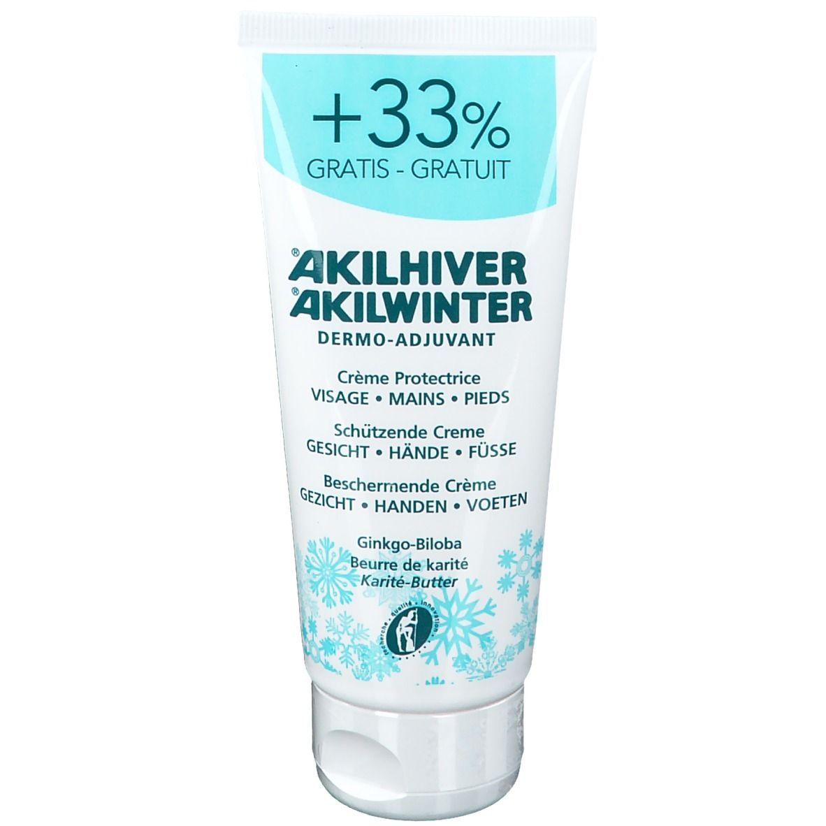 Akileine Akilhiver® Schützende Gesichtscreme - Hände - Füße