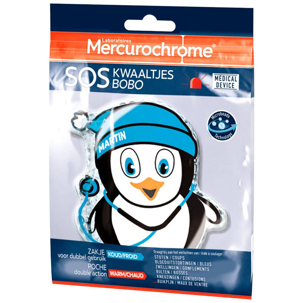 Mercurochrome SOS BOBO Cold Hot Ad le la coccinelle 1 pc s