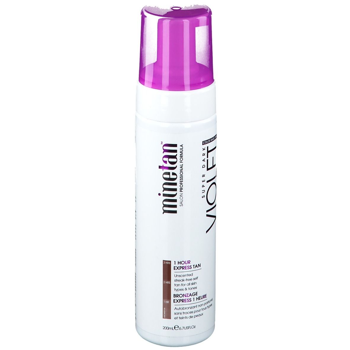 Minetan® Mousse Auto-bronzante Violet