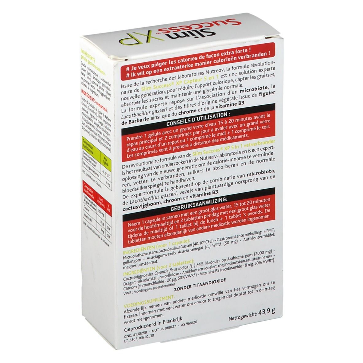nutreov Slim Success® XP 5-in-1-Sensor Extra Stark