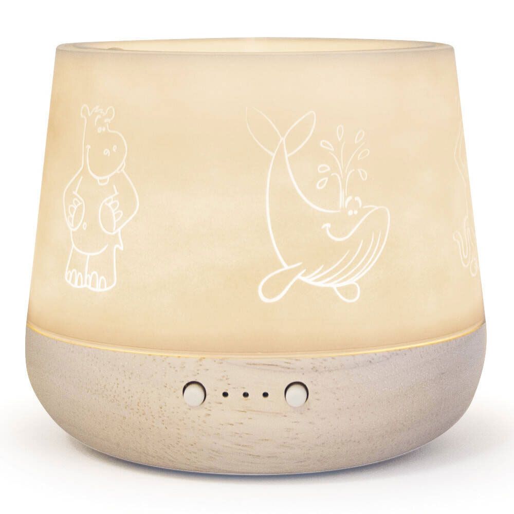 Pranarôm PranaBB Doudou Diffuseur & Nachtlicht - Hevea-Holz