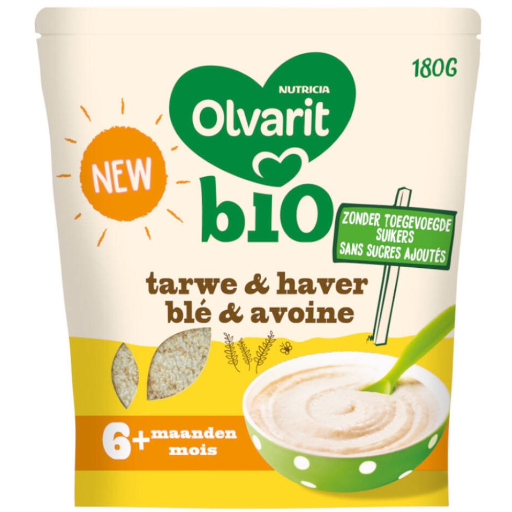 Olvarit Bio Blé et Avoine +6 mois