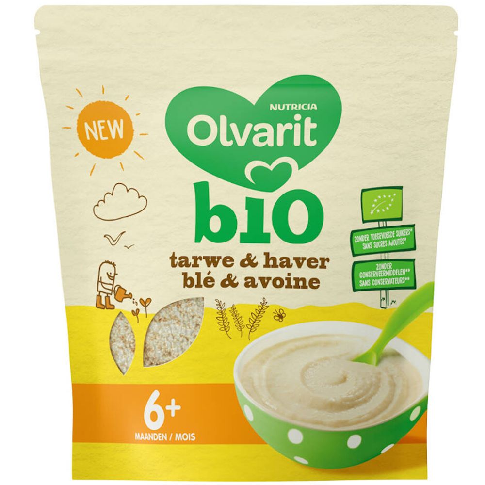 Olvarit Bio Blé et Avoine +6 mois