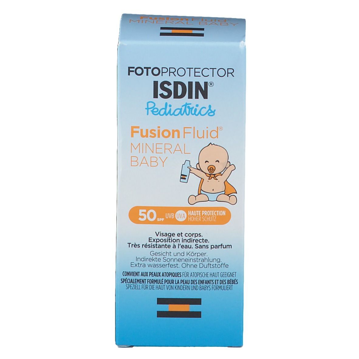 ISDIN Fotoprotector Pediatrics Fusion Fluid Mineral Baby LSF 50+