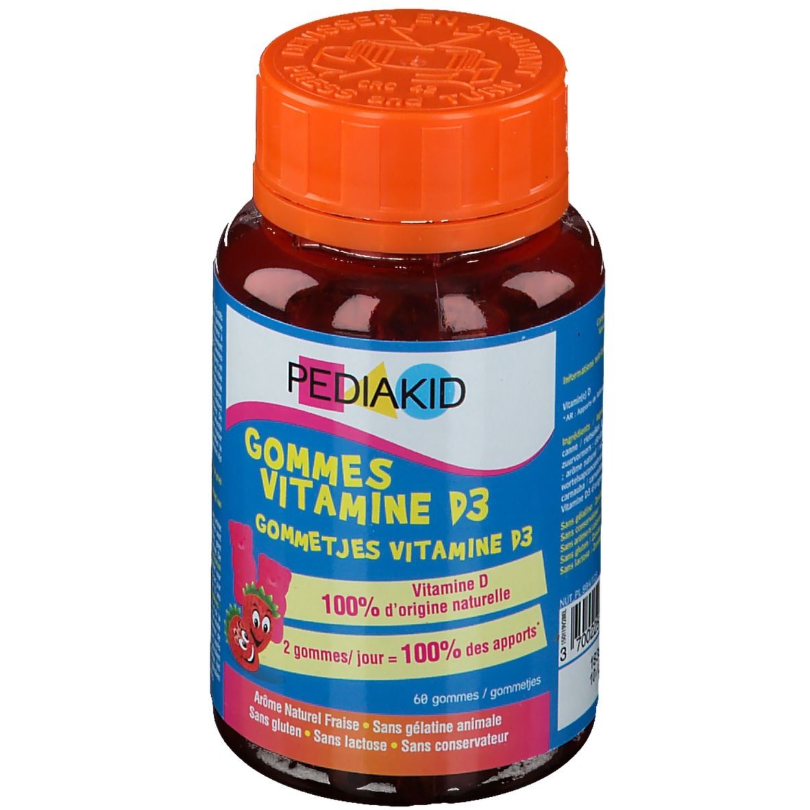 Pediakid Gommes Vitamine D3