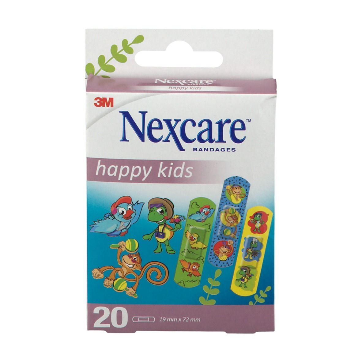 3M Nexcare™ happy Kids Pflaster 19 x 72 mm
