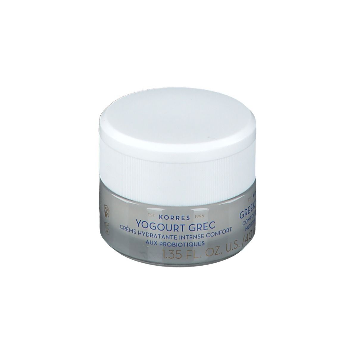 KORRES Yaourt Grec & Probiotiques Crème Hydratante Intense Confort