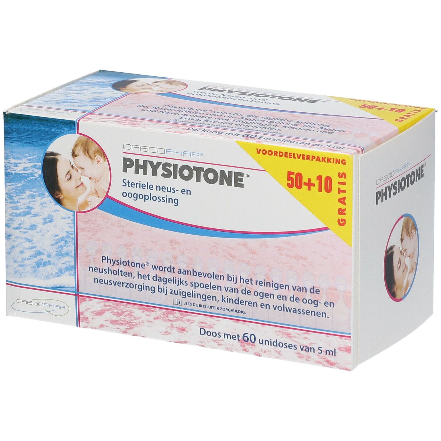 CREDOPHAR Physiotone® Sterile Lösung für Nase und Augen