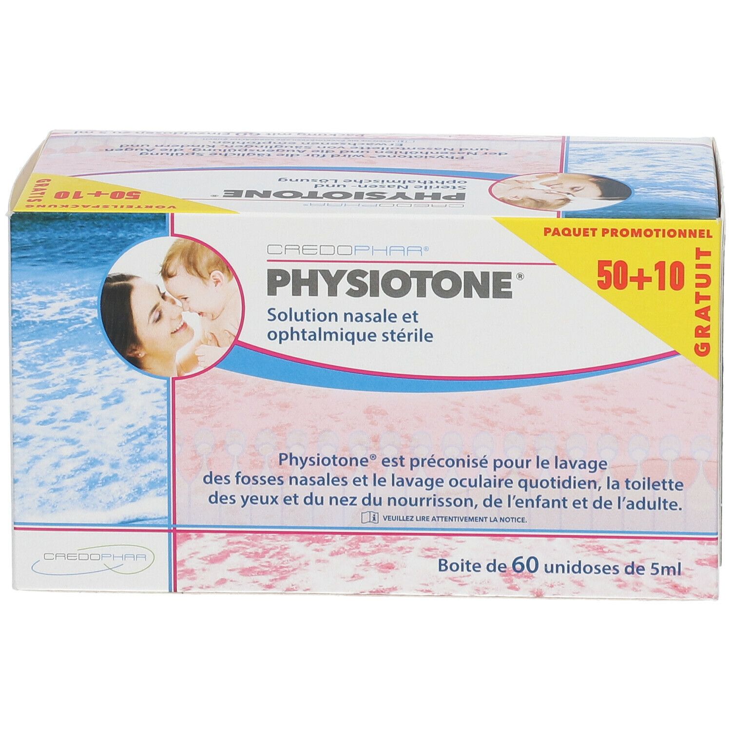 CREDOPHAR Physiotone® Sterile Lösung für Nase und Augen