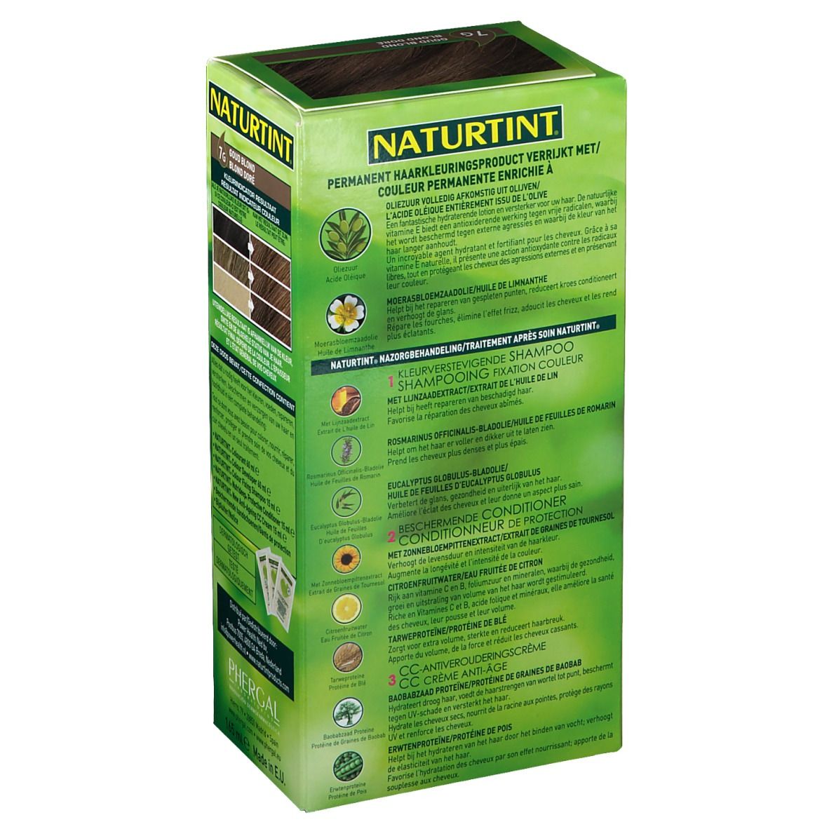 NATURTINT® Permanente Haarfarbe 7G Golden Blonde