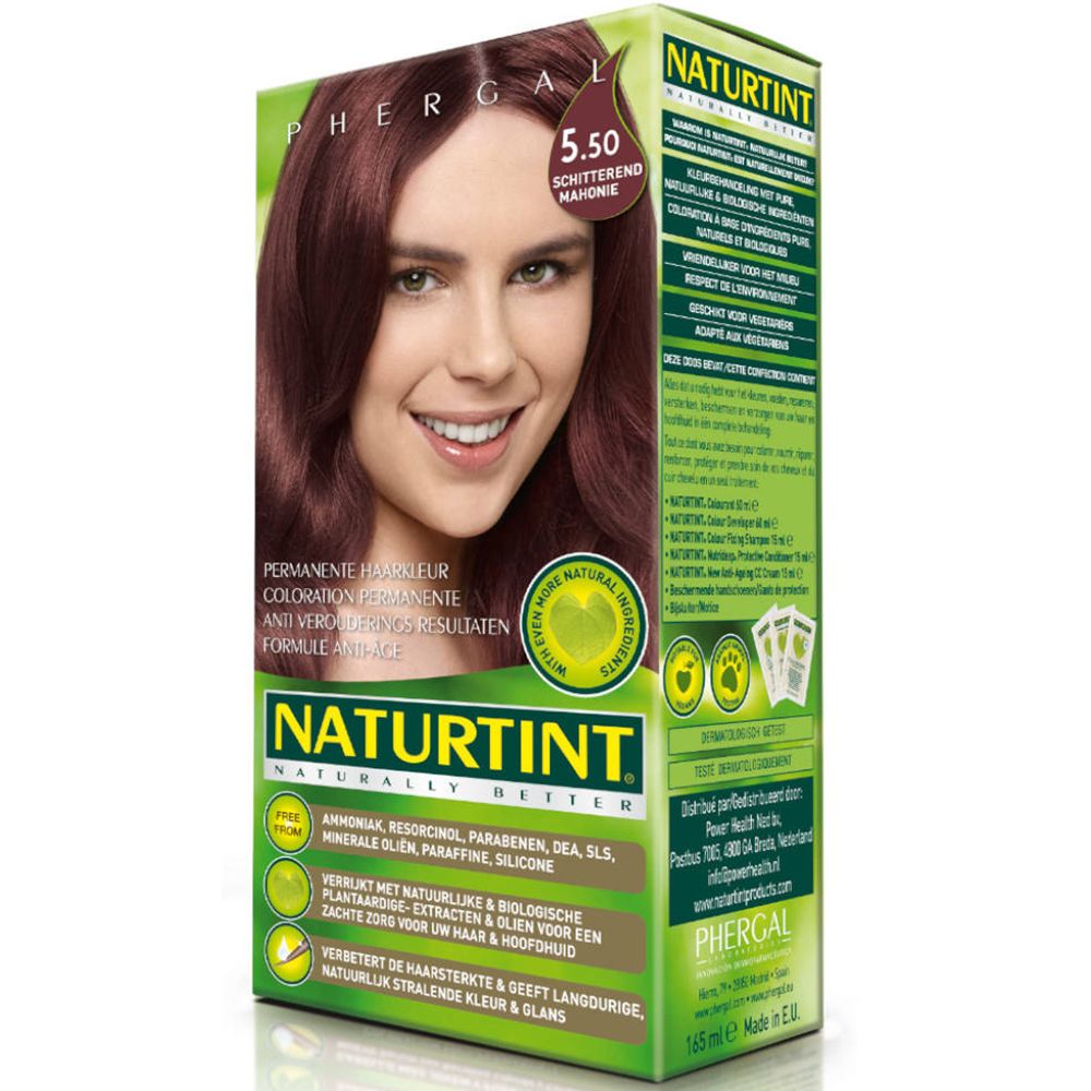 NATURTINT® Permanenter Fleck 5.50 Mahagoni glitzernd