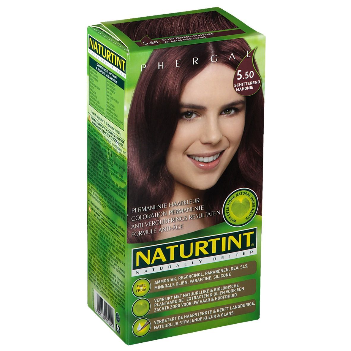 NATURTINT® Permanenter Fleck 5.50 Mahagoni glitzernd