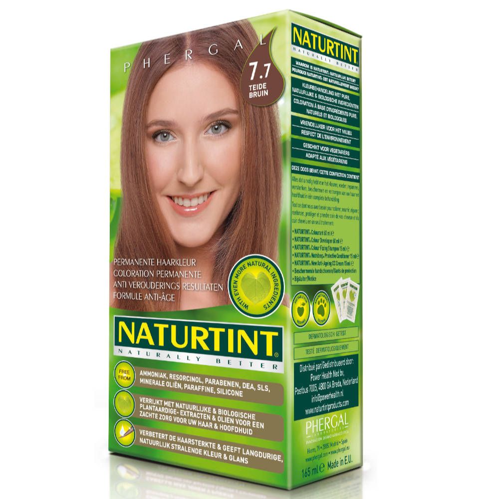 Naturtint permanente Haarfarbe 7.7