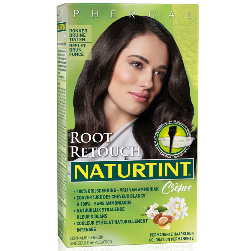 NATURTINT® Root Retouch Crème Coloration Permanente -Reflet Marron foncé