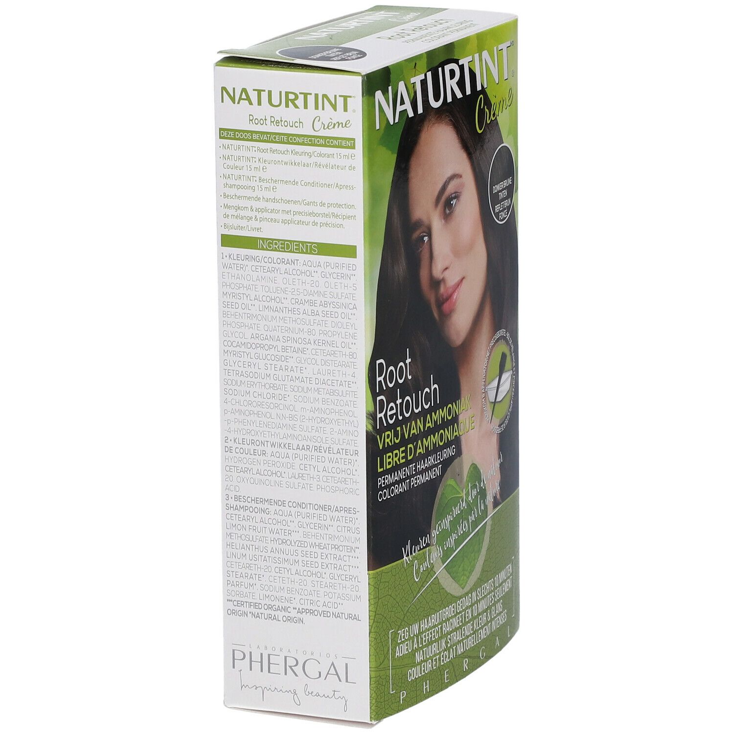 NATURTINT® Root Retouch Crème Coloration Permanente -Reflet Marron foncé