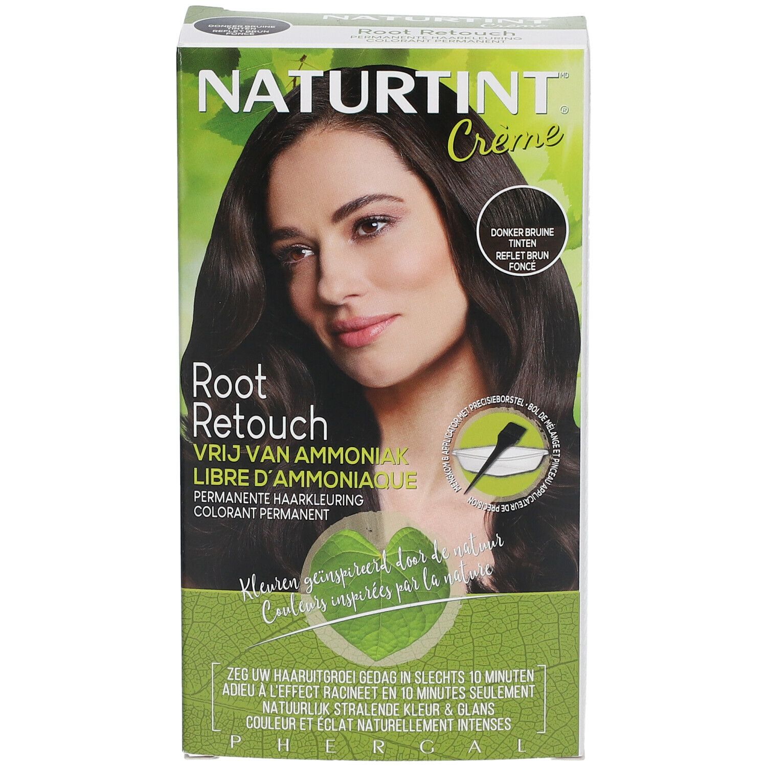 NATURTINT® Root Retouch Crème Coloration Permanente -Reflet Marron foncé