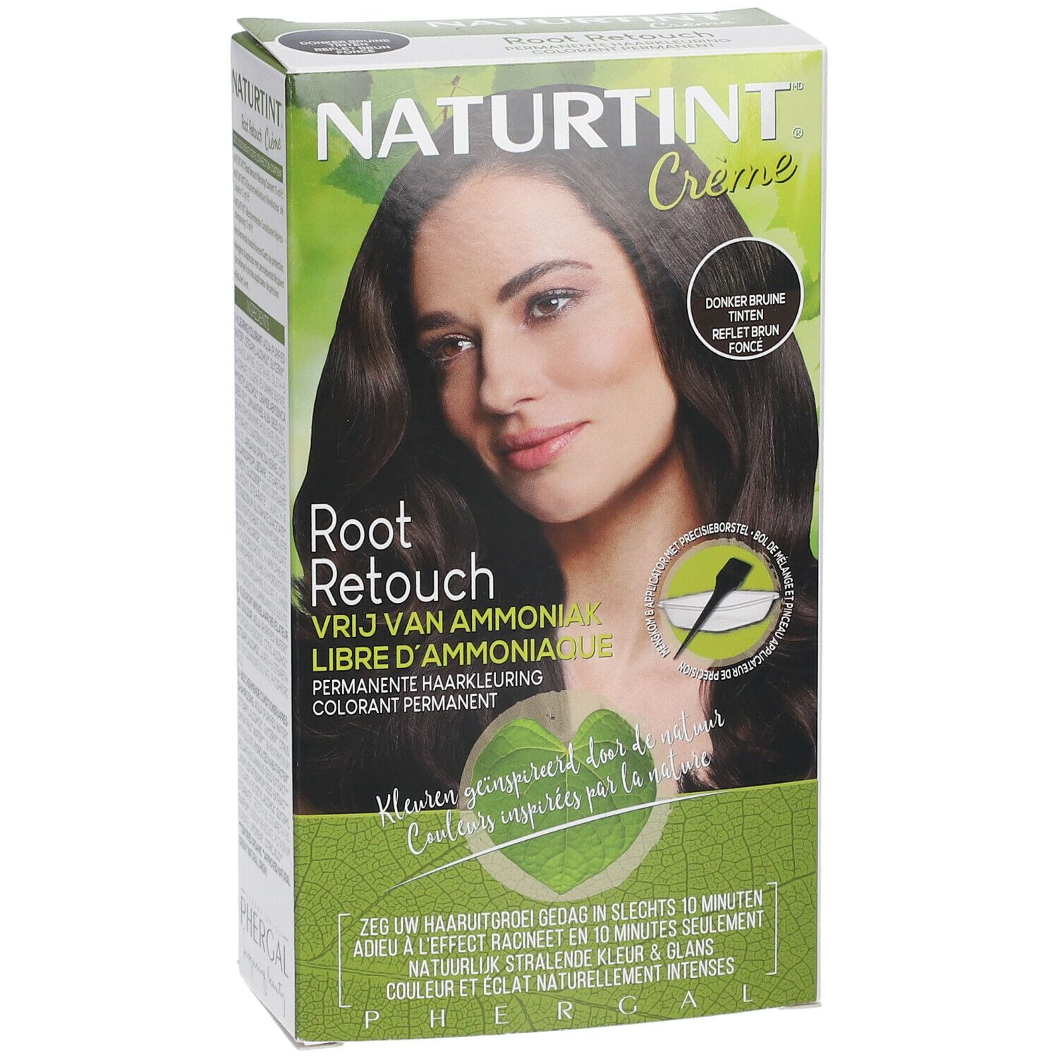 NATURTINT® Root Retouch Crème Coloration Permanente -Reflet Marron foncé