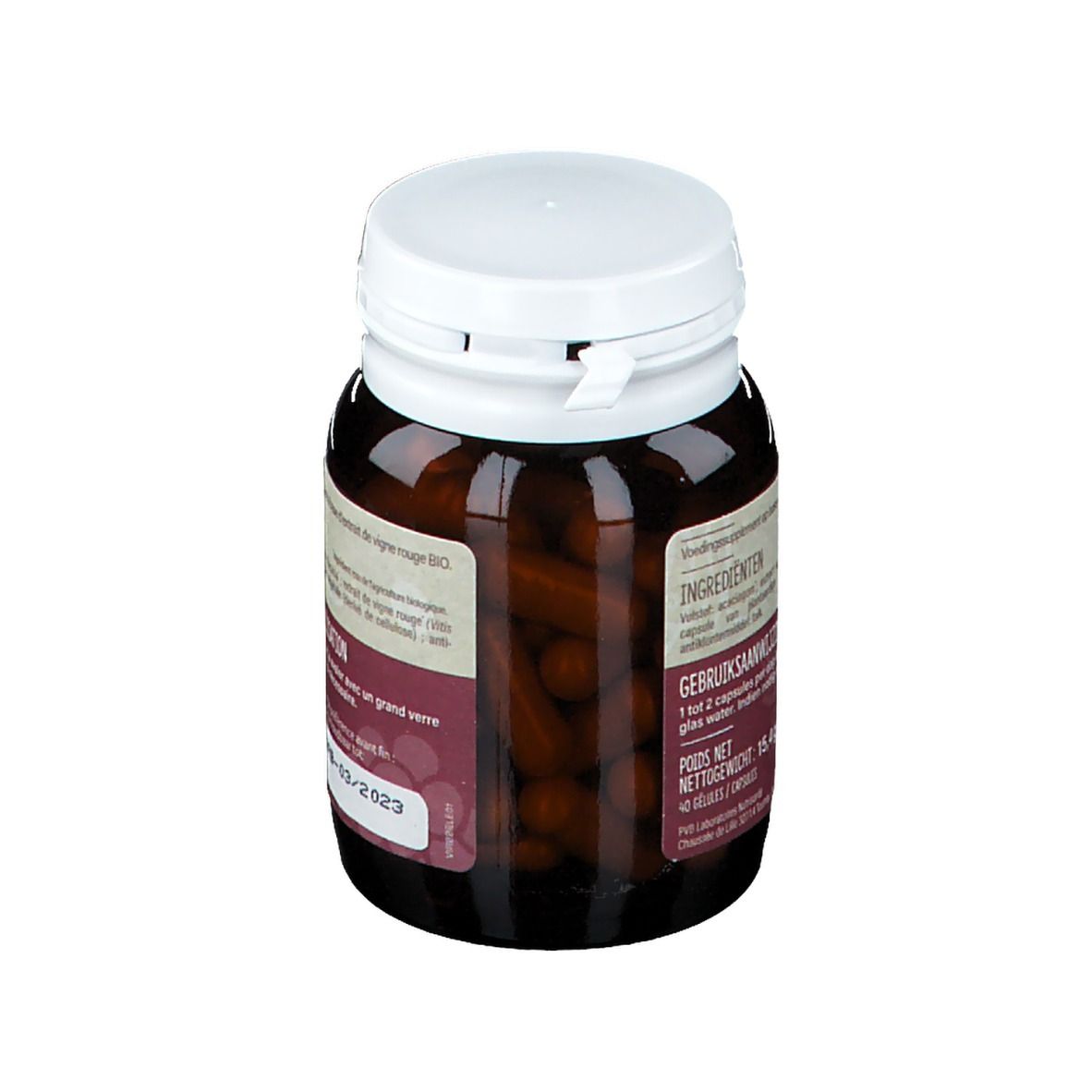 Nutrisanté Nutri SENTIELS BIO Vigne rouge Circulation & Jambes légères