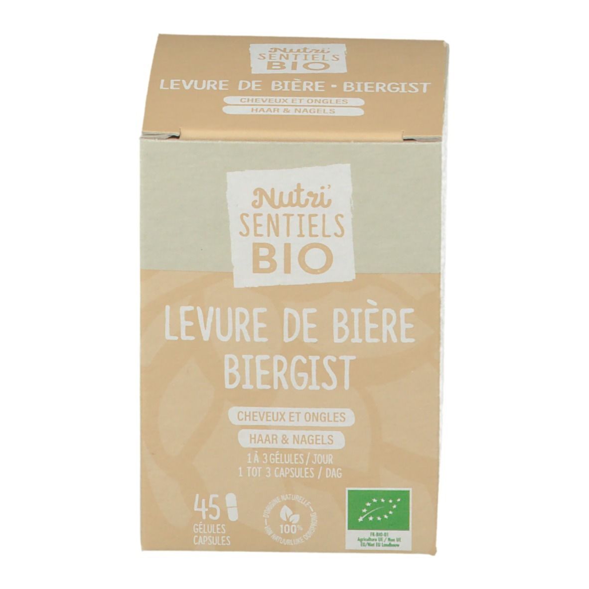 Nutri'Sentiels Bio Levure de bière