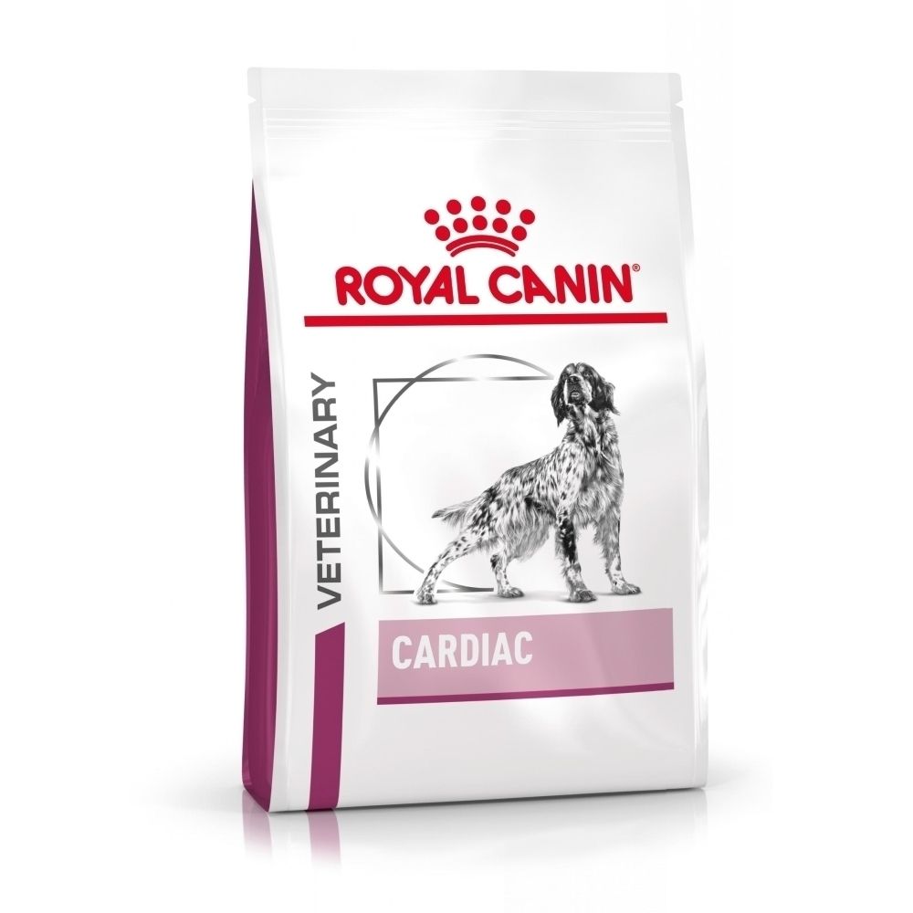 Sac de 4 kg de nourriture Royal Canin Veterinary Cardiac pour chien.