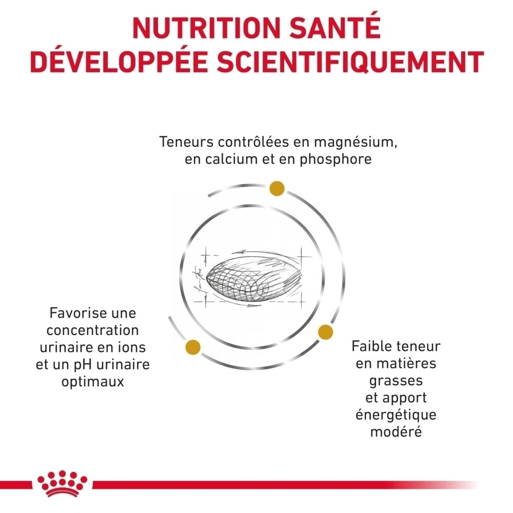 Royal Canin Urinary S/O Moderate Calorie : Nutrition développée scientifiquement.