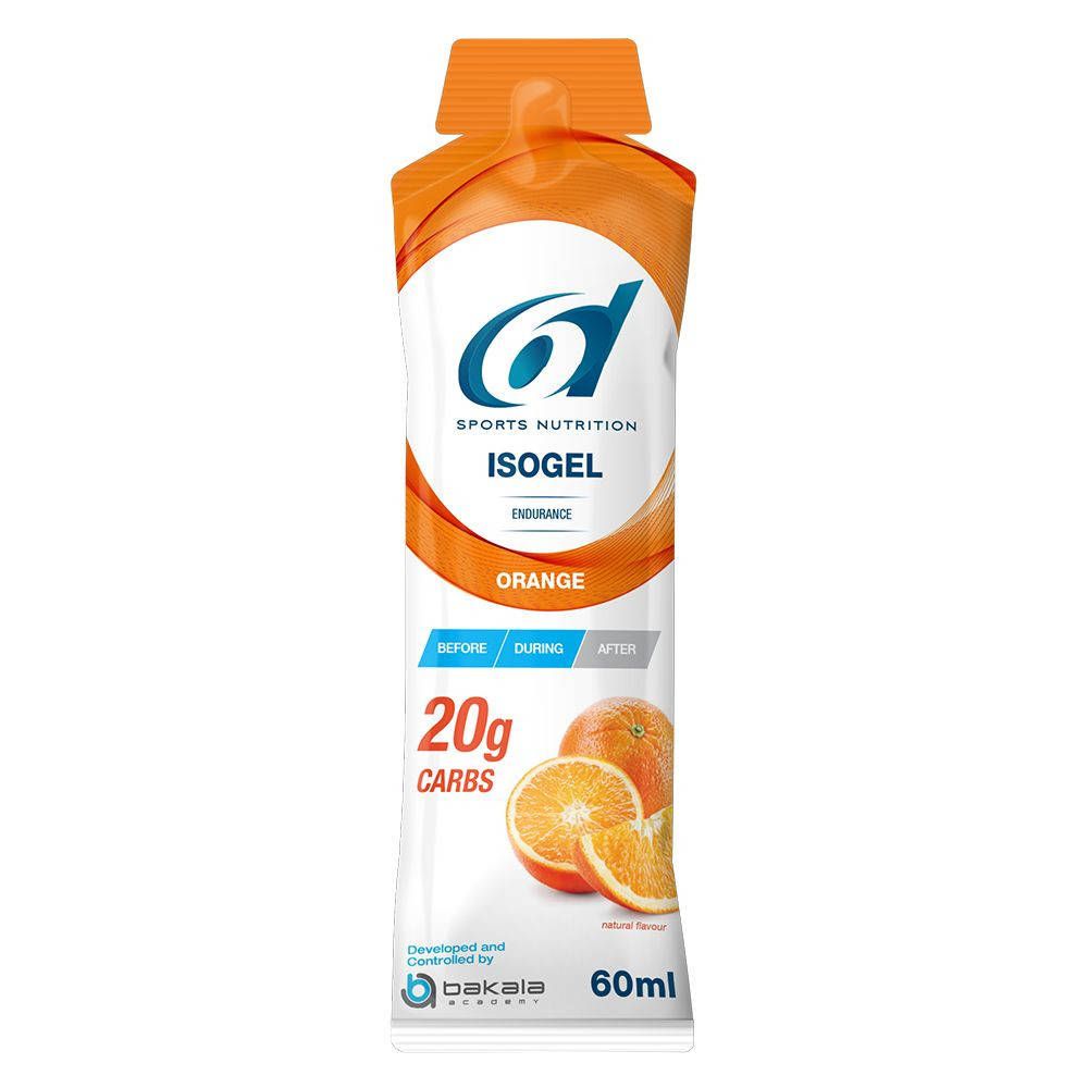 6D Sports Nutrition ISOGEL Orange