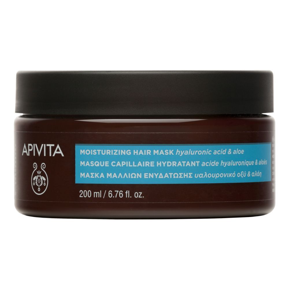 Apivita Masque Capillaire Hydratant Acide hyaluronique & Aloès