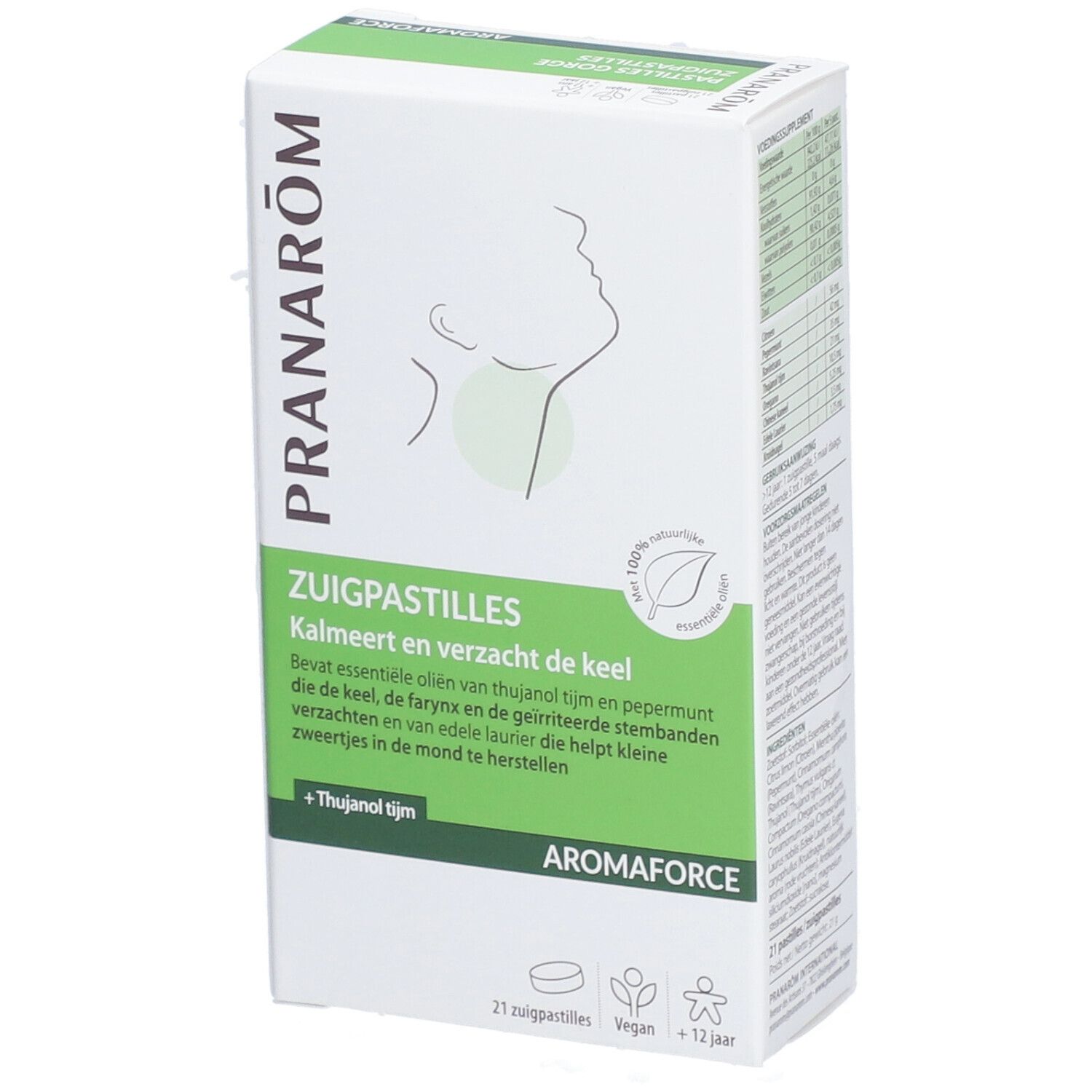 Pranarôm AROMAFORCE Pastilles Gorge