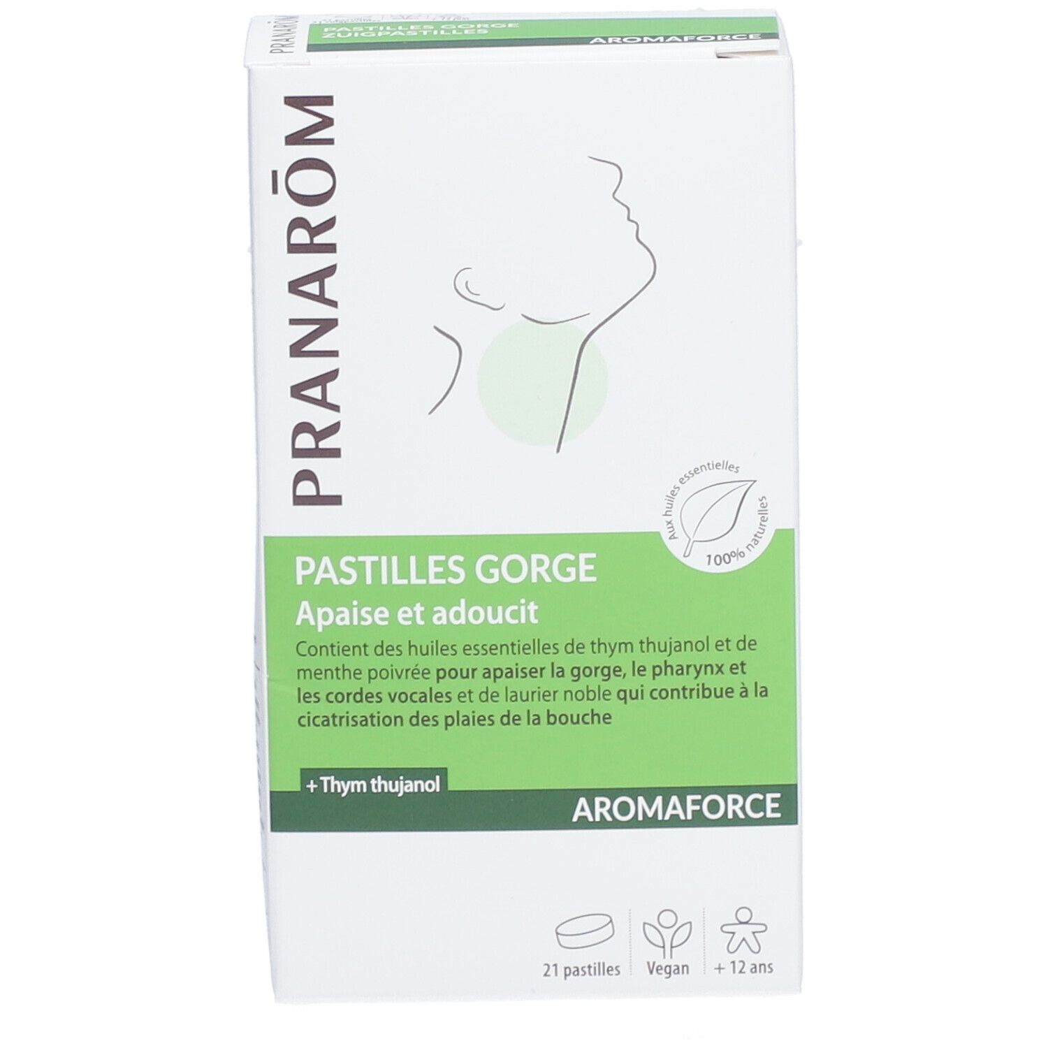 Pranarôm AROMAFORCE Pastilles Gorge