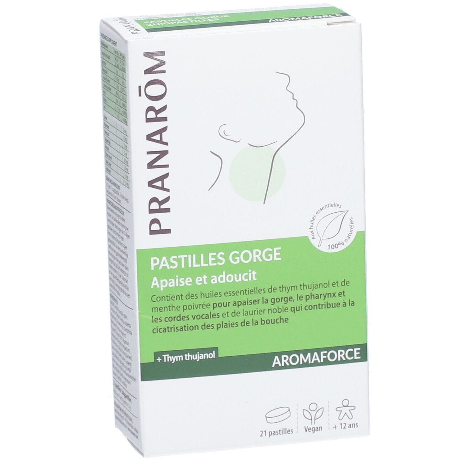 Pranarôm AROMAFORCE Pastilles Gorge