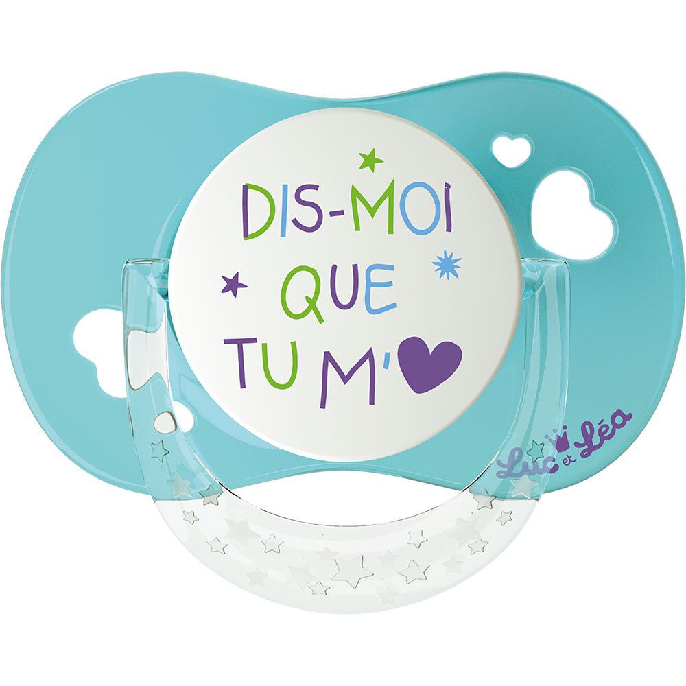 Luc et Léa ,,Dis-moi que tu m'aimes'' tétine 6-18 mois
